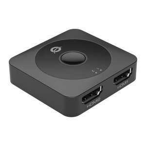 CONCEPTRONIC Switch 2-Port Bidir. 2xHDMI2.0 Bu/Bu schwarz