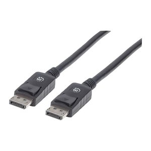 MANHATTAN DisplayPort Kabel St/St 1.0m geschirmt schwarz
