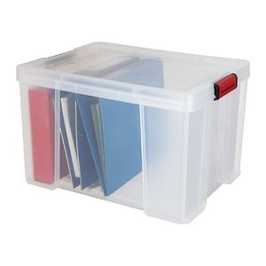 PAPERFLOW CLIP`N STORE Aufbewahrungsbox 45,0 l transparent 50,0 x 39,0 x 32,5 cm, 1 St.