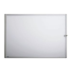 MAUL Schaukasten Extraslim grau 8x DIN A4 93,1 x 2,7 x 65,5 cm, 1 St.