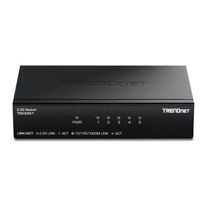 TRENDnet Switch 8-Port 2.5G Unmanaged WallMount