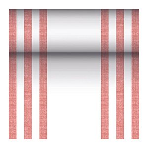 PAPSTAR Tischläufer ROYAL Collection 88757 bordeaux, weiß 40,0 cm x 24,0 m, 1 Rolle