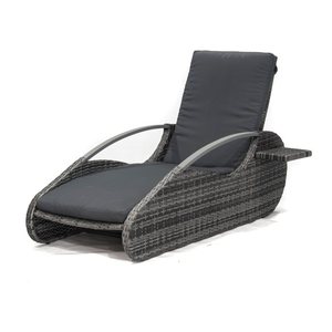 Garden Pleasure Sonnenliege PACIFIC grau Aluminium
