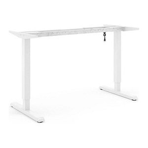 actiforce Steelforce Pro 300 Slim elektrisch höhenverstellbares Schreibtischgestell weiß ohne Tischplatte, T-Fuß-Gestell weiß 101,0 - 151,0 x 60,0 cm