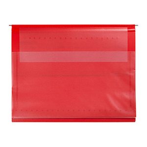 BOI Planettentasche Stan 1 Kunststoff rot DIN A4 1x kaufmännische Heftung, 1 St.