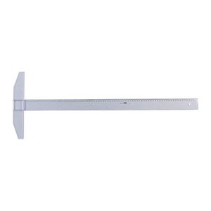 M + R Reißschiene 75,0 cm, rauchgrau
