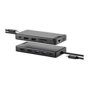 Alogic Dockingstation USB-C 12 in 1 Dual Display Mini MV2