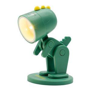 RealPower LED-Tier Taschenlampe Green Dino mit Sockel