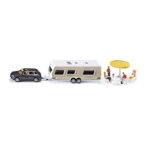 siku PKW mit Wohnwagen 2542 Spielzeugauto