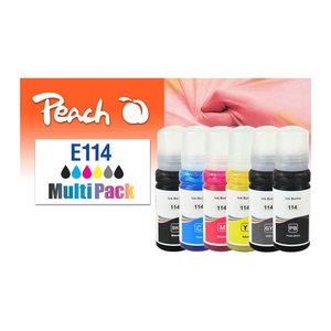 Peach Patrone Epson CISS 114 MutliPack remanufactured