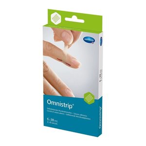 HARTMANN Klammerpflaster Omnistrip® 5400102 beige 0,6 x 3,8 cm, 12 St.