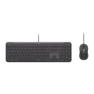 Logitech Signature Slim Wired Combo MK620 Tastatur-Maus-Set kabelgebunden schwarz