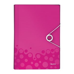 LEITZ Fächermappe WOW 4589 6 Fächer pink, 1 St.