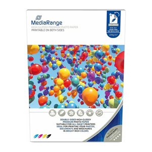 MediaRange Fotopapier hochglänzend 210x297mm 220g 50 Blatt