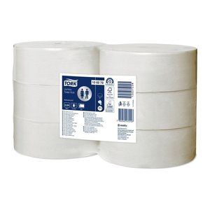 TORK Toilettenpapier T1 Advanced 2-lagig Recyclingpapier, 6 Rollen