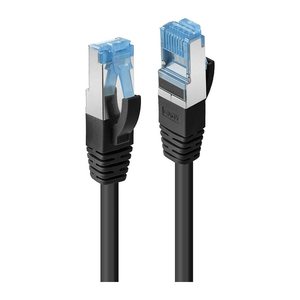 LINDY Patchkabel Cat6A S/FTP PIMF TPE schwarz 0.30m