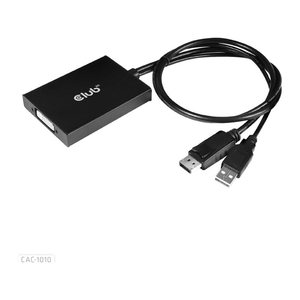 Club3D Adapter DisplayPort > DVI-D (Active Dual) St/Bu retail