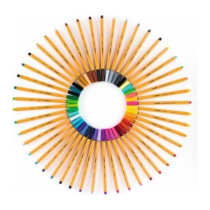 STABILO point 88 Fineliner farbsortiert 0,4 mm, 50 St.