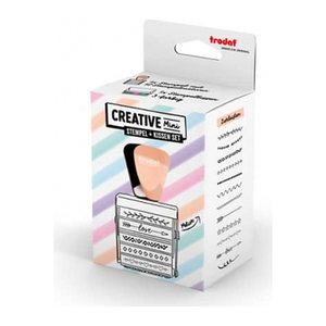 trodat Creative Mini Motivstempel Zierleisten 30 x 5 mm, 1 St.