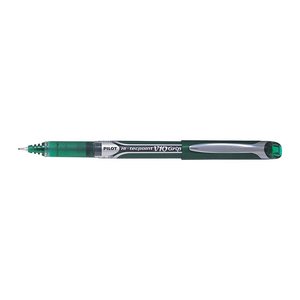PILOT Hi-Tecpoint Grip V10 Tintenroller grün/transparent 0,7 mm, Schreibfarbe: grün, 1 St.