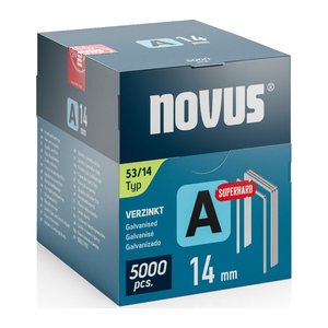 novus Tackerklammern Feindraht superhart Typ 53/14, 5.000 St.
