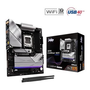 ASRock X870 Livemixer WiFi AM5 ATX HDMI/USB-C DDR5
