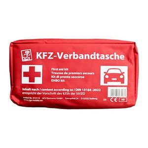 2GO KFZ-Verbandtasche zertifiziert nach DIN 13164:2022