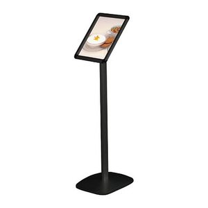 update displays Infoständer schwarz DIN A4 25,0 x 30,0 x 96,4 - 100,0 cm, 1 St.
