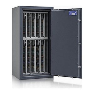 ISS safe4key Schlüsseltresor grau mit 720 Haken, Doppelbartschloss, 50,0 x 42,0 x 100,0 cm, 1 St.