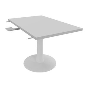 Quadrifoglio Verbindungsplatte Idea+ lichtgrau, weiß rechteckig 70,0 x 110,0 x 74,0 cm