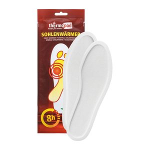 thermopad® Wärmesohlen 78092-1, Gr. M (Gr. 38-39) weiß, 10 St.