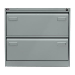 BISLEY LIGHT Hängeregistraturschrank silber 2 Schubladen 80,0 x 62,2 x 71,1 cm, 1 St.