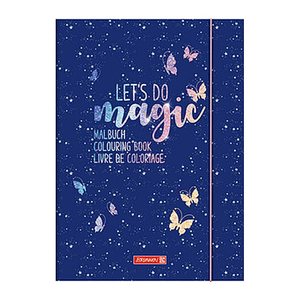 BRUNNEN Magic Butterfly Malbuch, 1 St.