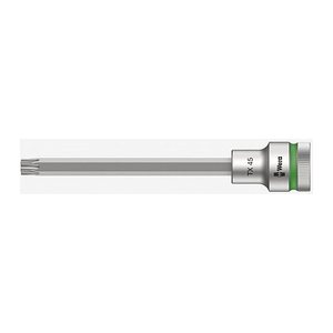 Wera TORX Zyklop mit Haltefunktion lang Steckschlüsseleinsatz Größe: 45,0 mm Länge: 140,0 mm