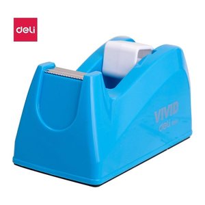 DELI Klebeband Abroller RIO 12x6x5cm hellblau