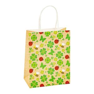 TSI Geschenktüten Kleeblatt Motiv 18,0 x 23,0 cm, 12 St.