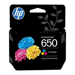HP 650 Dreifarbig Tintenpatrone 5ml