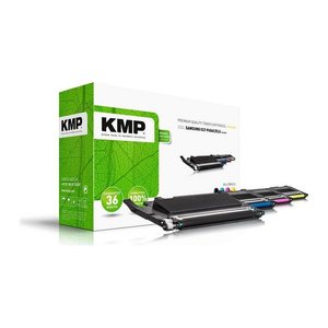 KMP SA-T53V  schwarz, cyan, magenta, gelb Toner kompatibel zu SAMSUNG CLT-P406C (SU375A), 4er-Set