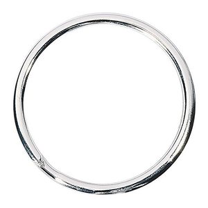 WEDO Schlüsselring silber, 100 St.