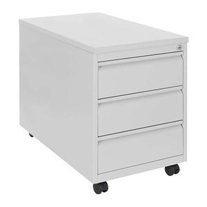 Gürkan Rollcontainer lichtgrau 3 Auszüge 46,0 x 79,0 x 62,0 cm