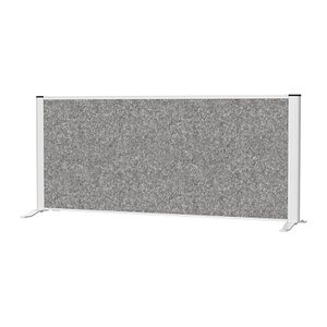 MAUL Akustik-Tischtrennwand MAULconnecto 9851295, dunkelgrau 120,0 x 50,0 cm, 1 St.