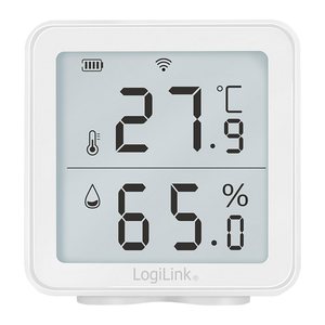 Logilink Wi-Fi Smart Thermo-Hygrometer, Tuya kompatibel