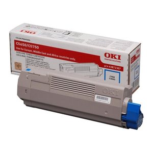 OKI 43872307  cyan Toner