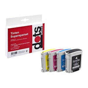 dots schwarz, cyan, magenta, gelb Druckerpatronen kompatibel zu HP 940XL (C2N93AE)