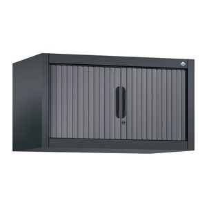 CP Omnispace Aufsatz-Rollladenschrank schwarzgrau keine Fachböden 80,0 x 42,0 x 45,0 cm