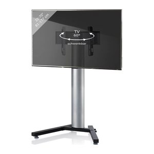 VCM my media TV-Ständer Stadino Mini schwarz, silber