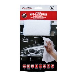 XANTOS Premium Flausch-Lacktuch 40x40cm weiß