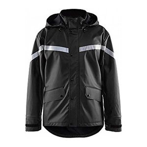 BLAKLÄDER® unisex Regenjacke 4305 schwarz Größe XS