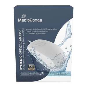 MediaRange MROS265 Hygiene-Maus kabelgebunden weiß