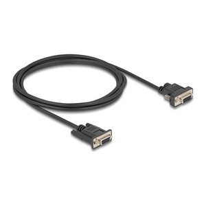 DELOCK Seriell Kabel RS-232 D-Sub9 Bu zu D-Sub9 Bu Pin 9 2m